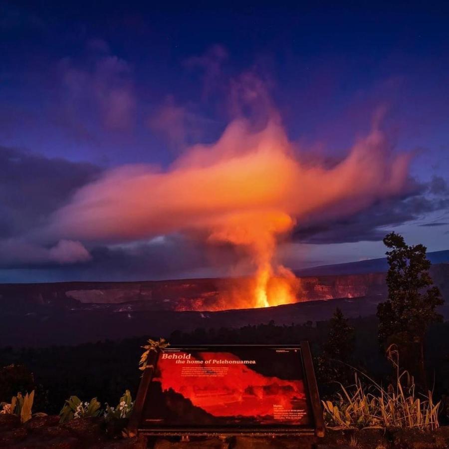Caldera- Hale Kumu La'Au At Volcano Dış mekan fotoğraf